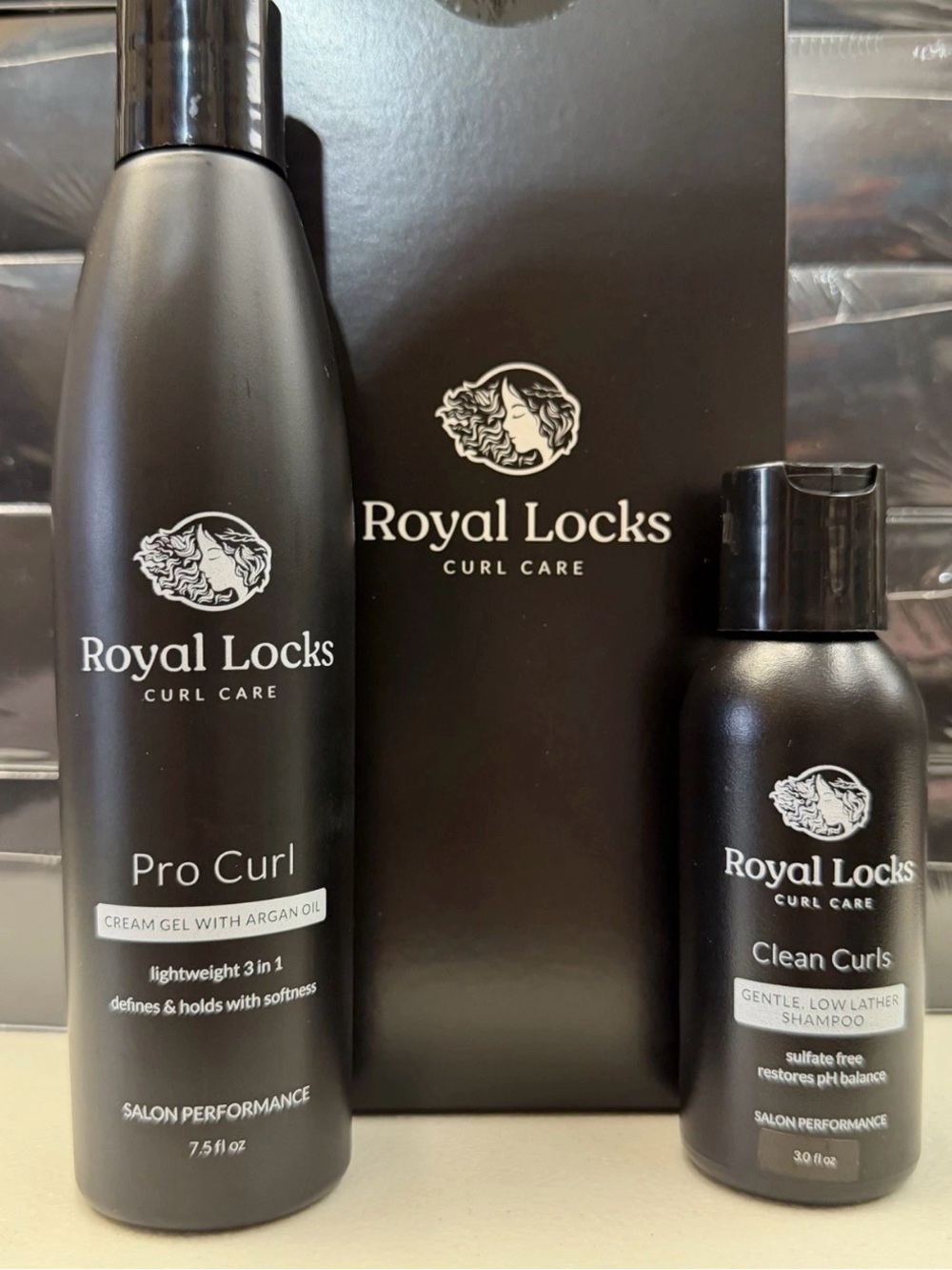 Royal Locks Pro Curl & Clean Curls Set